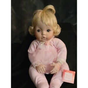 Dianna Effner Ashton Drake Galleries 12" Sugar Plum Baby Doll 1993 Numbered Pink